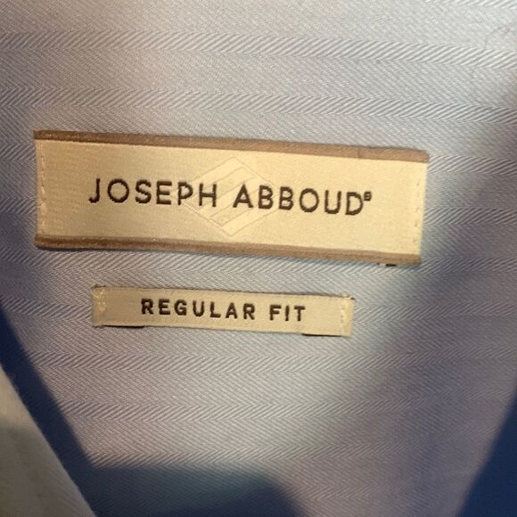Joseph Abboud Light Blue No Iron Shirt - Picture 4 of 5